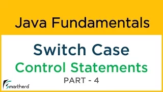Java SWITCH CASE statements Java Basics and Fundamentals 4