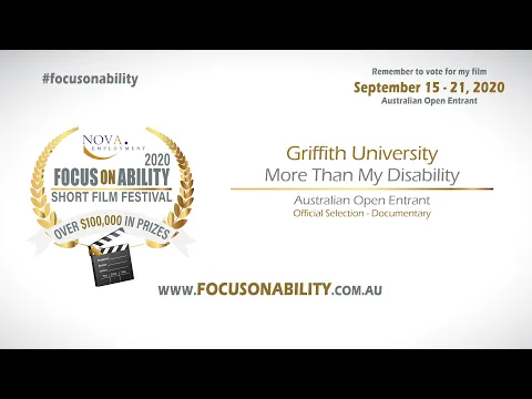 More Than My Disability film thumbnail