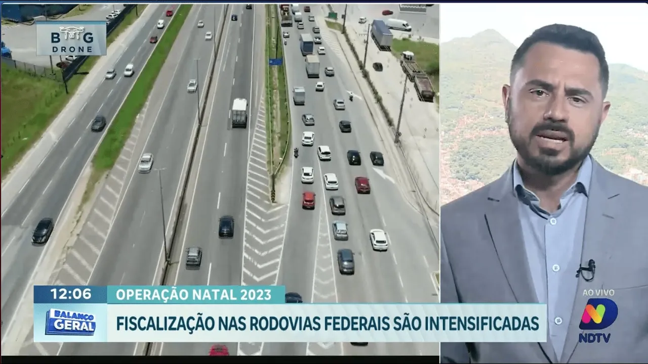 Operação Natal: PRF reforça fiscalização nas rodovias federais para garantir segurança nas estradas