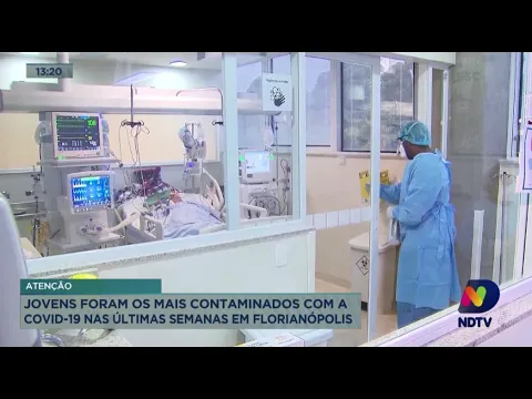 Jovens foram os mais contaminados com a Covid-19 nas últimas semanas em Florianópolis