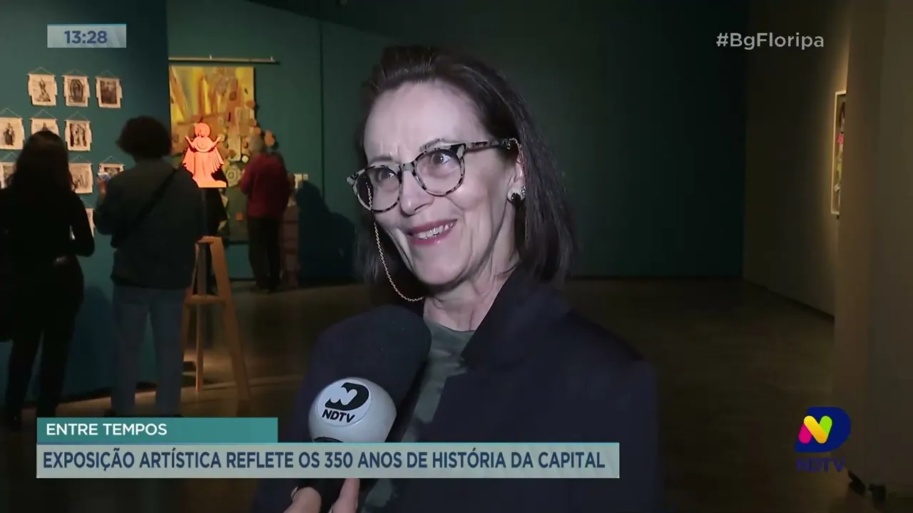 Exposição "Entre Tempos" reflete os 350 anos de história de Florianópolis