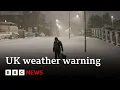 Heavy snow causes travel disruption across UK as weather warnings remain in place BBC News