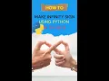 How to make infinity sign using Python