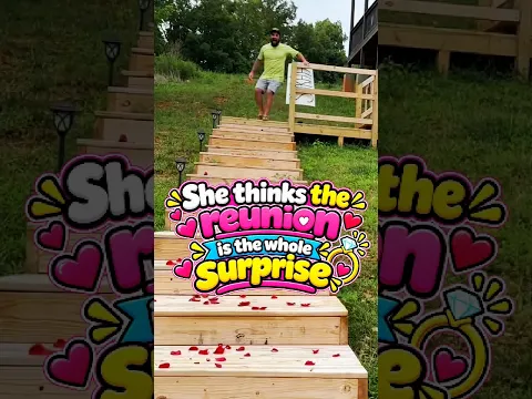 This Beautiful Reunion Ends With an Unforgettable Surprise ❤️ #shorts #couples