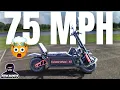 I Unlocked 75 MPH on the Extreme Bull K6 MAX 50s Electric Scooter