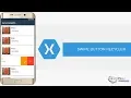 Xamarin Android Tutorial - Swipe to show button Recycler View