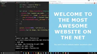 Node JS Tutorial for Beginners Basic Routing