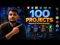 100 Projects Roadmap to Become a Full Stack Developer in 2026 HTML CSS JS React Node js Java