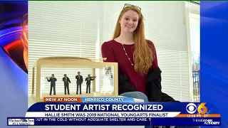 Student recognized as young arts finalist