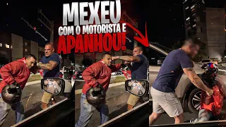 Motociclistas Vida Loka 124 - ELE NÃO DEVERIA TER MEXIDO COM ESSE MOTORISTA!