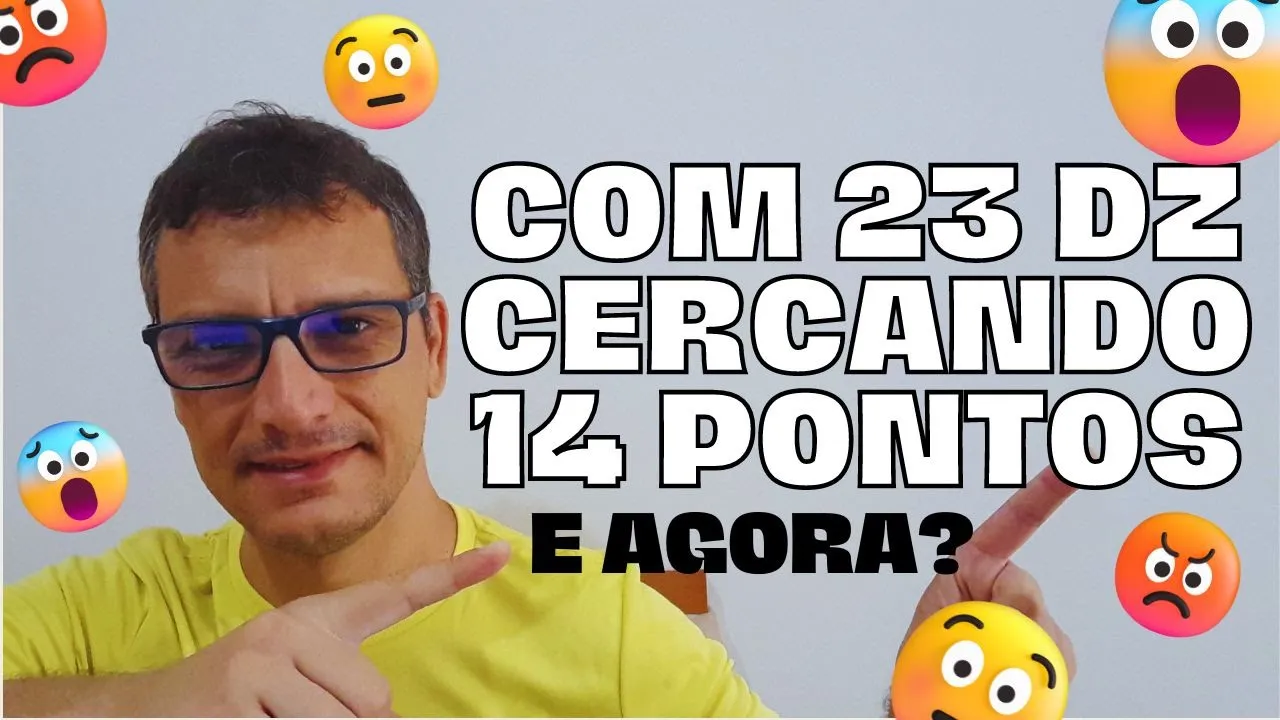 Lotofácil Redução lotofácil 23 dezenas sem fixas em 16 jogos 14 pontos 99% garantido