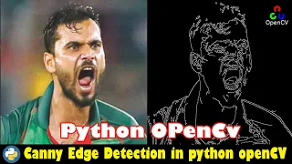 Canny Edge Detection in python openCV Bangla Python openCV tutorial Python Tutorial Part 6