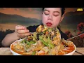 Download Lagu Seger gurih,soto ayam ceker santan cabe rawit toping soun pake nasi MUKBANG 