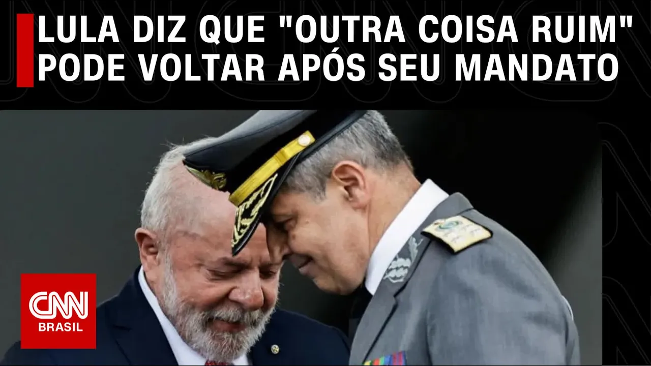Lula diz que “outra coisa ruim” pode voltar após o fim de seu mandato | CNN ARENA