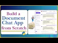 Build a Document Chat AI app from Scratch in Python RAG