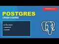 Postgres Part 8 GROUP BY and HAVING