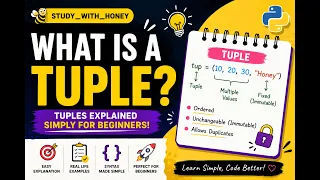 What is a Tuple Python Tuples Explained Simply for Beginners