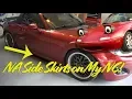 Installing NA Miata Side Skirts on an NC Miata