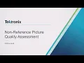 DT201A Non-Reference Picture Quality Assessment