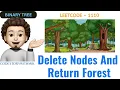 Delete Nodes And Return Forest Solved Simple Approach Google Leetcode 1110 codestorywithMIK