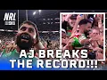 Fans STORM the field as Alex Johnston sets new all-time try scoring record