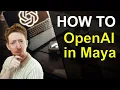How to pip install OPENAI for MAYA And any other python package