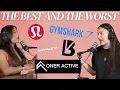 chatting about the best and worst gym clothes oner alphalete gymshark