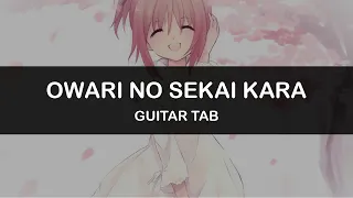 Download Owari No Sekai Kara - Guitar Tab MP3