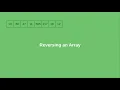 Planning the Reverse an Array in Place program