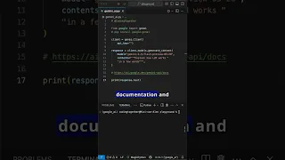 Get started with Google Gemini API in Python