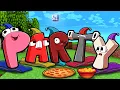 Every Letter of ALPHABET LORE Sleepover Minecraft