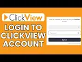 Click View Account Sign In How to Login to Your Click View Account Online