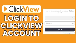 Click View Account Sign In How to Login to Your Click View Account Online