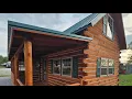 ONLY 79K FOR THIS BIG BERTHA 1 0 MODULAR CABIN TOUR 2 BED 1 BATH 796 SQ FEET HUGE PORCH