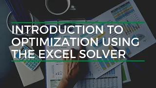 Harvard s Excel Course Creator Teaches Optimization Using The Excel Solver