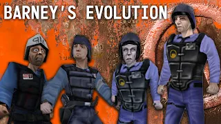 evolution of half lifes security guard