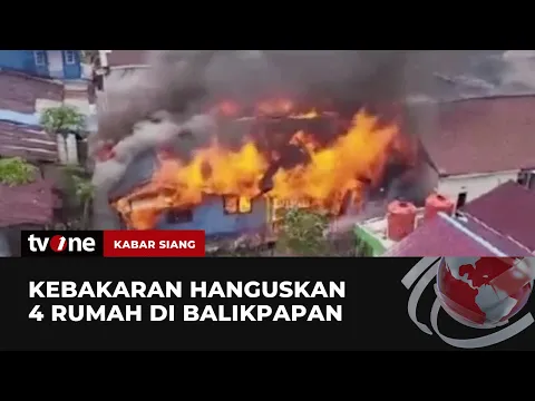 Kebakaran Hanguskan Empat Rumah, Terdapat Satu Korban Jiwa
