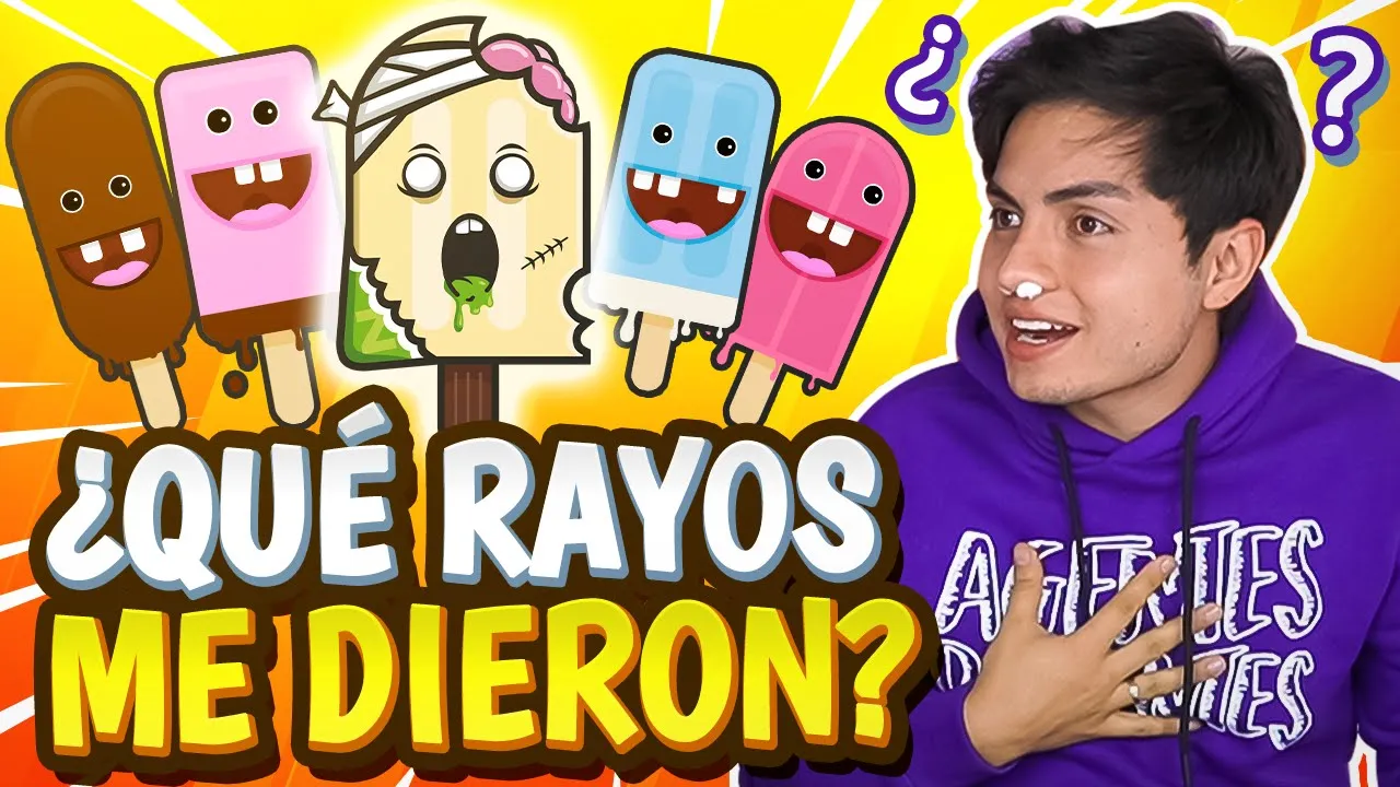 ADIVINAMOS LOS HELADOS MÁS RAROS A CIEGAS 🍦 🤯 | AGENTES DEMENTES