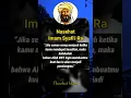 Download Lagu NASIHAT IMAM ASY-SYAFI'I #quotesislami #katamutiara #katakatamutiaraislami #nasihatislam