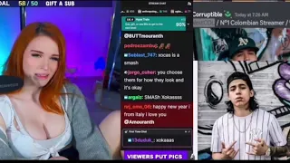 AMOURANTH ASI REACCIONA A WESTCOL