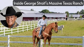 Inside George Strait s Texas Ranch - The King of Country s Horses Music Timeless Lifestyle 2025