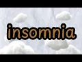 Download Lagu Tyok Satrio - Insomnia (Visualizer Lyric Video)