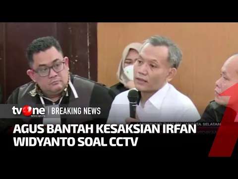 Agus Bantah Memerintahkan Irfan untuk Mengganti DVR