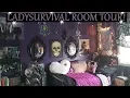 BEDROOM TOUR 2019 Purple Gothic Bedroom LadySurvival