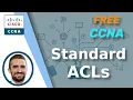 Free CCNA Standard ACLs Day 34 CCNA 200-301 Complete Course