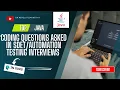 Top Java Coding Questions asked in SDET interview TO GET YOU HIRED in 2025 Java Interview Guide