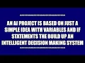 Programming a simple AI project with Batch Script