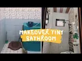 Makeover Kamar Mandi Kecil Ala Hotel / Rincian Biaya / Shopee Haul / Tiny Bathroom Makeover
