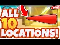 ALL 10 PLANE PART LOCATIONS In Roblox Penguin Tycoon
