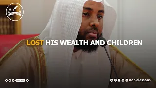 He Had Wealth, Family, and Good Health… Then Lost Everything | The Story of Ayub (AS) By Yahya Rabby